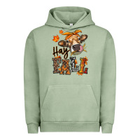 Pigment Oil Green Hay Fall heifer Urban Hoodie - RanaPortraitStore