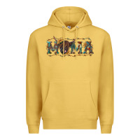 Antique Gold Mama with highland cow Premium Hoodie - RanaPortraitStore