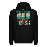 Black upper class trailer trash Premium Hoodie - texasbilliewilder