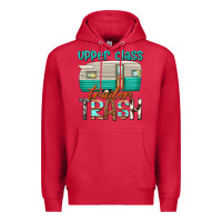 Cardinal upper class trailer trash Premium Hoodie - texasbilliewilder