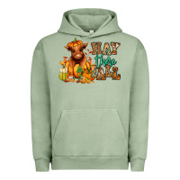 Pigment Oil Green Hay there Fall pumpkin heifer Urban Hoodie - RanaPortraitStore
