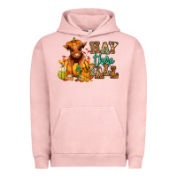 Hay There Fall Pumpkin Heifer Urban Hoodie | Teevron