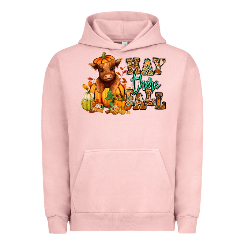 Hay There Fall Pumpkin Heifer Urban Hoodie by RanaPortraitStore | Teevron