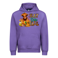 Tulip Hay there Fall pumpkin heifer Urban Hoodie - RanaPortraitStore