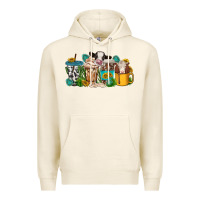 Tofu western cow coffee cup Premium Hoodie - texasbilliewilder