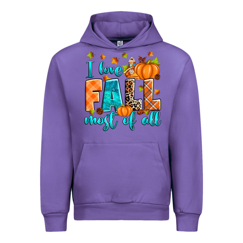I Love Fall Most Of All Urban Hoodie by RanaPortraitStore | Teevron