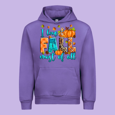 Urban Hoodie I love Fall most of all