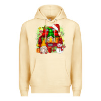 Pina Colada christmas gnome truck Premium Hoodie - Zillion Design Studio