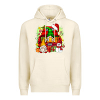 Tofu christmas gnome truck Premium Hoodie - Zillion Design Studio