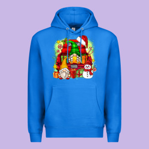 Christmas Gnome Truck Premium Hoodie Designed By Zillion Design Studio