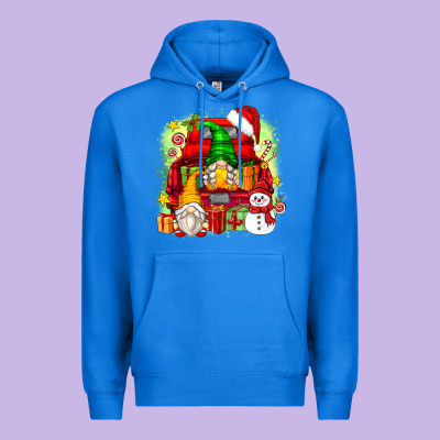 Christmas Gnome Truck Premium Hoodie Designed By Zillion Design Studio