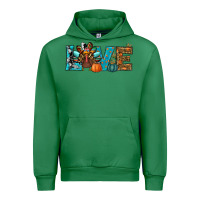 Emerald Love Thanksgivings Turkey Urban Hoodie - RanaPortraitStore