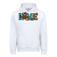White Love Thanksgivings Turkey Urban Hoodie - RanaPortraitStore