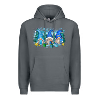 Rock snowman gnome Premium Hoodie - Zillion Design Studio