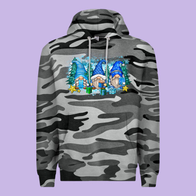 Snowman Gnome Premium Hoodie Designed By Zillion Design Studio