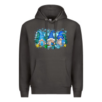 Smoke snowman gnome Premium Hoodie - Zillion Design Studio