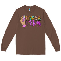 Chestnut nail boss Long Sleeve Tee - BarkalooDesign