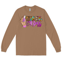 Toasted Coconut nail boss Long Sleeve Tee - BarkalooDesign