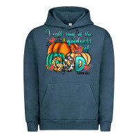 Pigment Midnight Navy I will sing of the goodness of God Psalm 89:1 Urban Hoodie - RanaPortraitStore