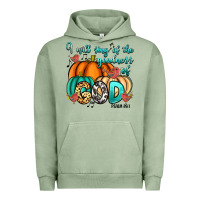 Pigment Oil Green I will sing of the goodness of God Psalm 89:1 Urban Hoodie - RanaPortraitStore