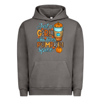Pigment Tornado Just a girl who loves pumpkin spice Urban Hoodie - RanaPortraitStore