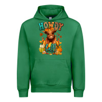 Emerald Hay there Fall pumpkin heifer Urban Hoodie - RanaPortraitStore