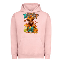 Pigment Salmon Hay there Fall pumpkin heifer Urban Hoodie - RanaPortraitStore