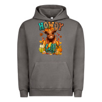 Pigment Tornado Hay there Fall pumpkin heifer Urban Hoodie - RanaPortraitStore