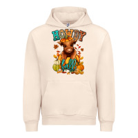 Sandshell Hay there Fall pumpkin heifer Urban Hoodie - RanaPortraitStore