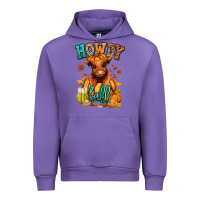 Tulip Hay there Fall pumpkin heifer Urban Hoodie - RanaPortraitStore
