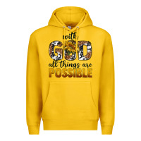 Lemon with god al things ara possible Premium Hoodie - texasbilliewilder