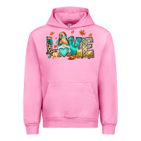 Fuchsia Pink But i think i love Fall most of all gnome Urban Hoodie - RanaPortraitStore