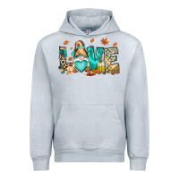 Heather Grey But i think i love Fall most of all gnome Urban Hoodie - RanaPortraitStore
