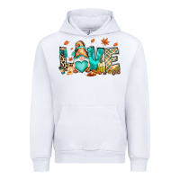 White But i think i love Fall most of all gnome Urban Hoodie - RanaPortraitStore