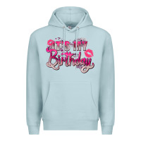 Blue Mist pink it's my birthday Premium Hoodie - Zillion Design Studio