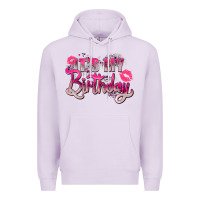 Lilac pink it's my birthday Premium Hoodie - Zillion Design Studio