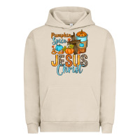 Pigment French Oak Pumpkin spice and Jesus Christ Urban Hoodie - RanaPortraitStore