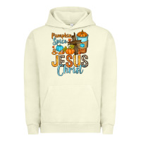 Pigment Pistachio Pumpkin spice and Jesus Christ Urban Hoodie - RanaPortraitStore