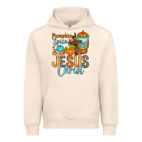 Sandshell Pumpkin spice and Jesus Christ Urban Hoodie - RanaPortraitStore