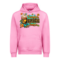 Fuchsia Pink Pumpkin spice junkie Urban Hoodie - RanaPortraitStore