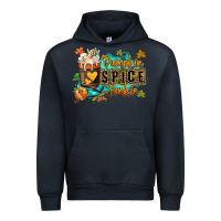 Navy Pumpkin spice junkie Urban Hoodie - RanaPortraitStore