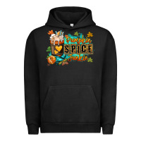 Pigment Black Pumpkin spice junkie Urban Hoodie - RanaPortraitStore