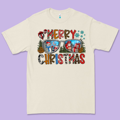 Merry Christmas Premium Tee Designed By Cowhidedigitalart