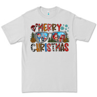 Dove Grey merry christmas Premium Tee - CowhideDigitalArt