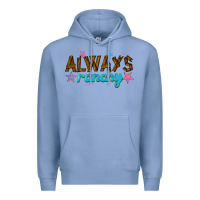 Colony Blue always ranchy Premium Hoodie - texasbilliewilder