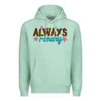 Seafoam always ranchy Premium Hoodie - texasbilliewilder