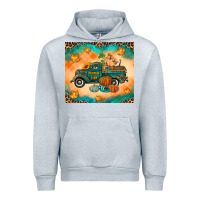 Heather Grey Pumpkin farm Urban Hoodie - RanaPortraitStore