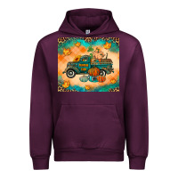 Mauve Wine Pumpkin farm Urban Hoodie - RanaPortraitStore