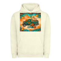Pigment Pistachio Pumpkin farm Urban Hoodie - RanaPortraitStore