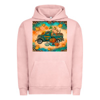 Pigment Salmon Pumpkin farm Urban Hoodie - RanaPortraitStore